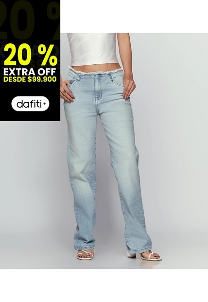 Jean Para Mujer Straight Derek