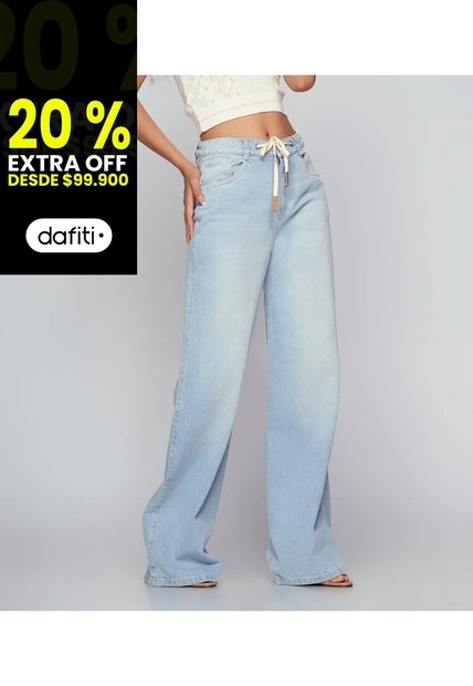 Jean Para Mujer Wide Leg Derek