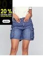 Short Para Mujer Azul Medio_Oscuro Derek de Derek