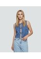 Chaleco Para Mujer Azul Medio_Claro Derek Lovely de Derek
