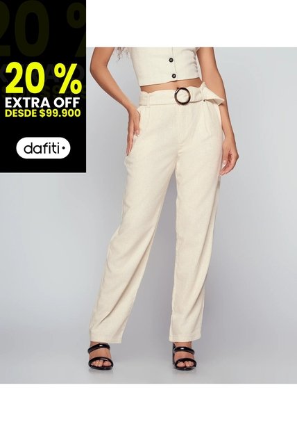 Pantalon Para Mujer Straight Derek