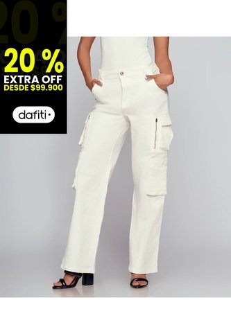 Jean Para Mujer Cargo Derek Derek