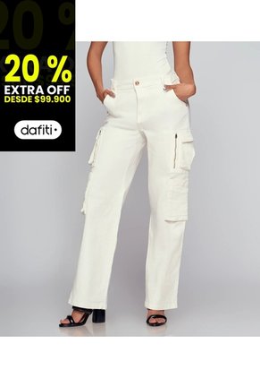 Jean Para Mujer Cargo Derek