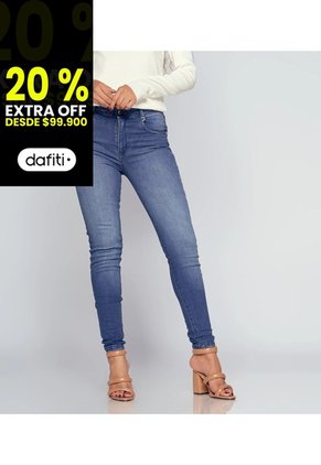 Jean Para Mujer Skinny Derek