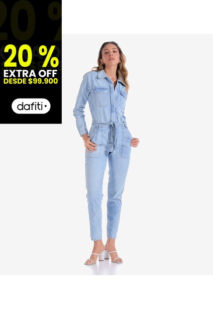 Enterizo Para Mujer Straight Derek