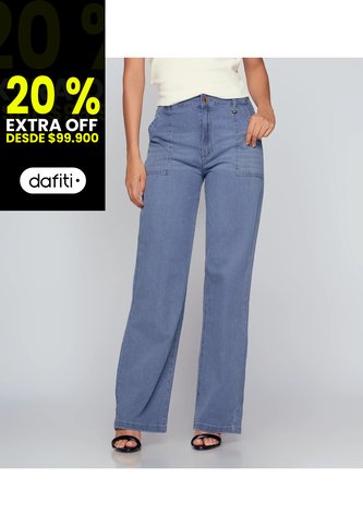 Jean Para Mujer Straight Derek Derek