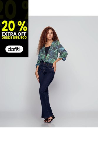 Jean Para Mujer Flare Derek Derek