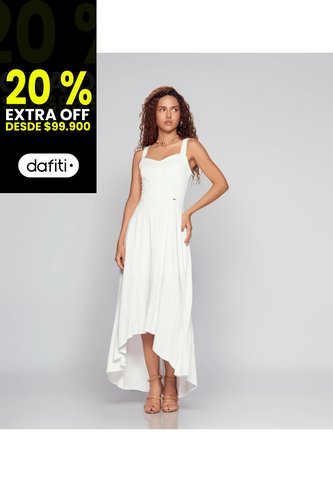 Vestido Para Mujer Con Cortes Unicolor Ariadne Derek Derek