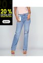 Jean Confort Bota Recta Para Mujer  Derek de Derek