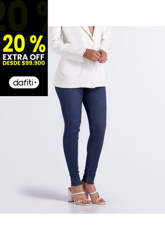 Jean Para Mujer Con Pretina Ancha Derek Derek