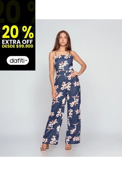 Enterizo Pantalon Largo Para Mujer  Derek