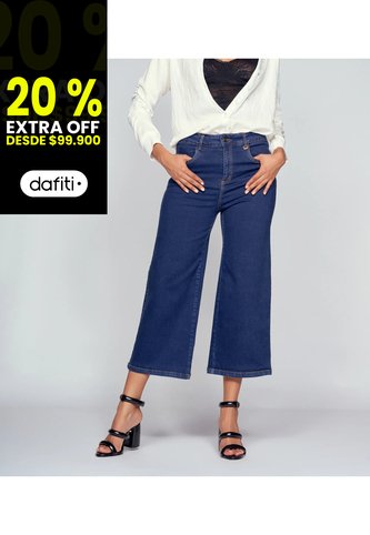 Jean Culotte Para Mujer Derek Derek