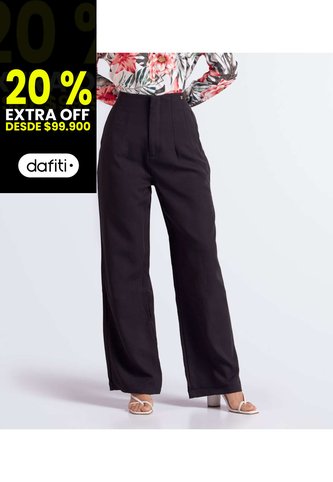 Pantalon Para Mujer Bota Recta Derek Derek