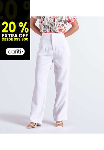 Pantalon Para Mujer Bota Recta Derek Derek