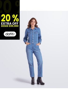 Enterizo Para Mujer En Índigo Derek