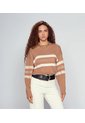 Buzo Tejido Combinado Para Mujer Derek de Derek