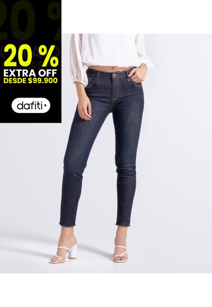Jean Para Mujer Straight Derek