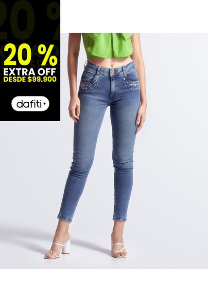 Jean Para Mujer Skinny Derek
