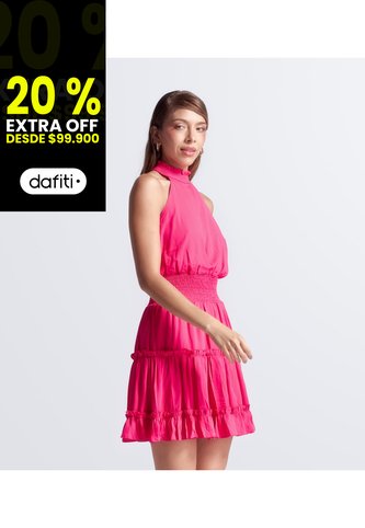 Vestido Para Mujer Corto Manga Sisa Derek Derek