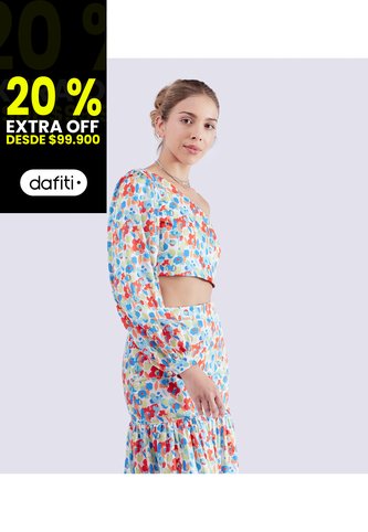 Set Para Mujer Blusa Y Falda Derek Derek