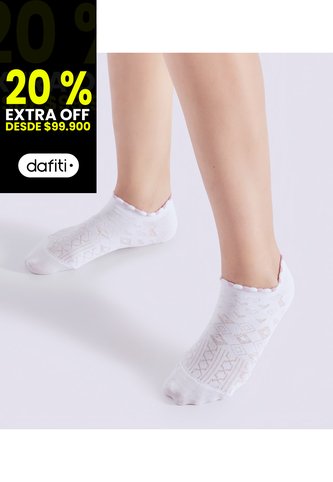 Tripack De Medias Tobillera  Derek Derek
