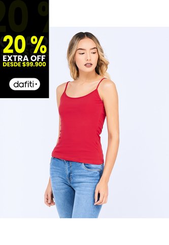 Blusa Rojo Derek 825730 Derek