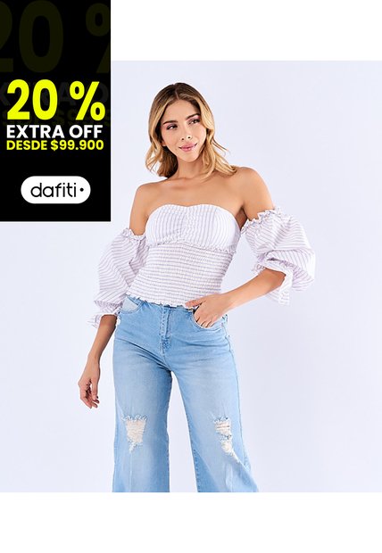 Blusa Tipo Corset Mujer Derek