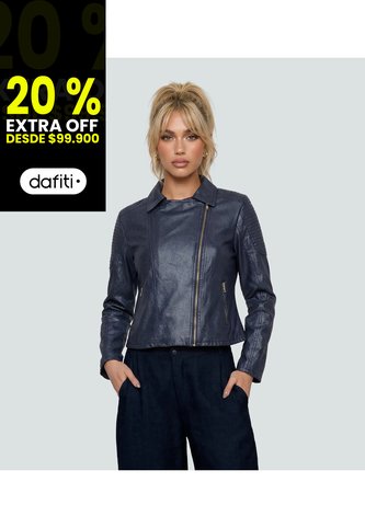 Chaqueta Para Mujer Azul Oscuro Derek Derek