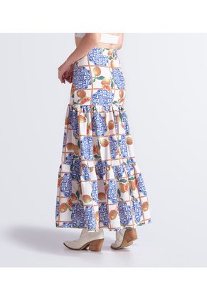Falda Para Mujer Estampada Derek