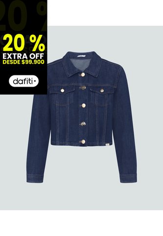 Chaqueta Para Mujer Azul Oscuro Derek Derek