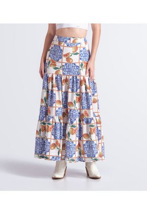 Falda Para Mujer Estampada Derek