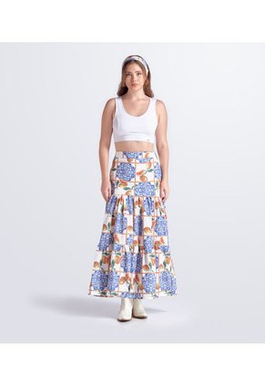 Falda Para Mujer Estampada Derek
