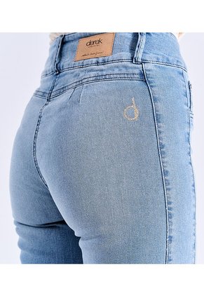 Jean Para Mujer Bota Bell Con Proceso  Derek