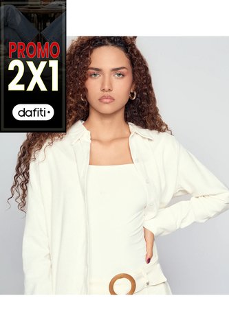 Blusa Camisera Para Mujer Unicolor  Derek Derek
