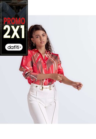 Blusa Camisera Para Mujer Ariadne Manga Larga Derek Derek