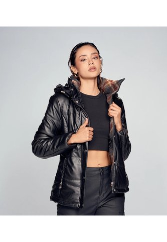 Chaqueta En Polipiel Para Mujer Derek Derek