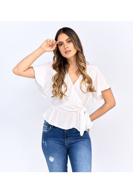 Blusas Blanco Derek 818629 - Compra Ahora | Dafiti Colombia