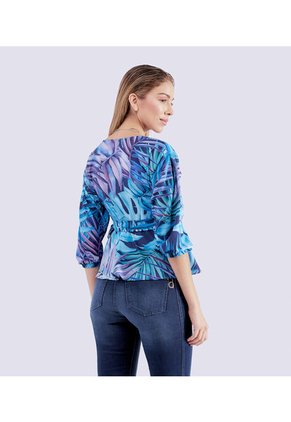 Blusa Estampada Para Mujer Derek