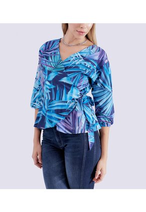 Blusa Estampada Para Mujer Derek