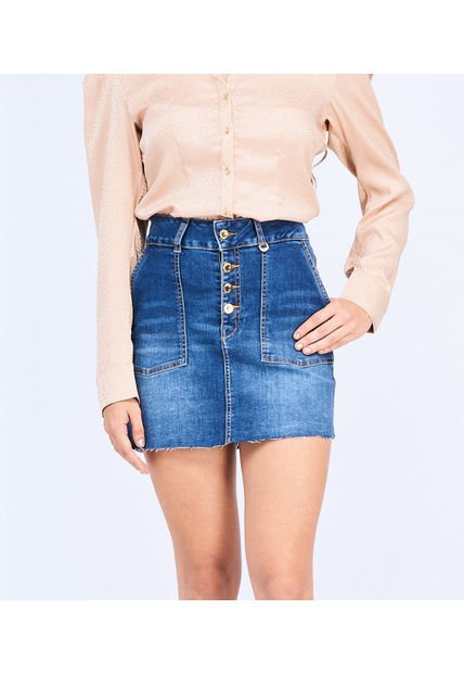 Falda Azul Derek 824370