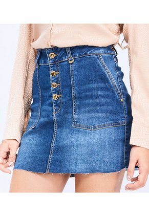 Falda Azul Derek 824370