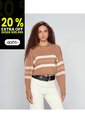 Buzo Tejido Combinado Para Mujer Derek de Derek