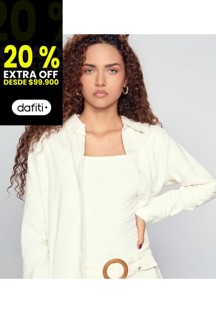 Blusa Camisera Para Mujer Unicolor  Derek
