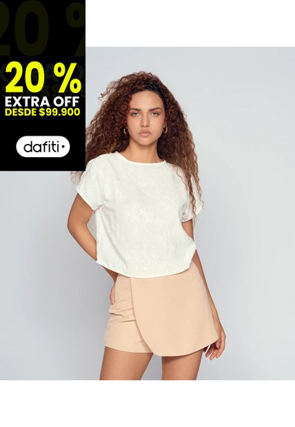 Blusa En Ojalillo Para Mujer  Derek