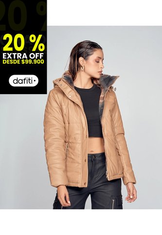 Chaqueta En Polipiel Para Mujer Derek Derek