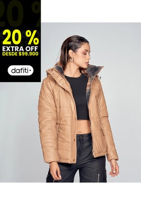 Chaqueta En Polipiel Para Mujer Derek