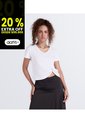 Blusa Para Mujer Con Detalle Bordado En Hombro Derek de Derek