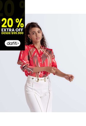 Blusa Camisera Para Mujer Ariadne Manga Larga Derek