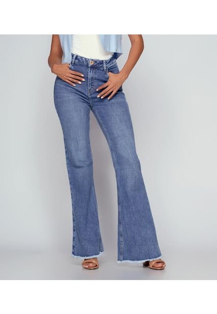 Jean Para Mujer Flare Derek Lovely