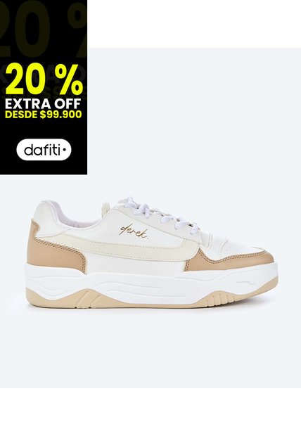 Tenis Para Mujer En Material Suela Alta Derek